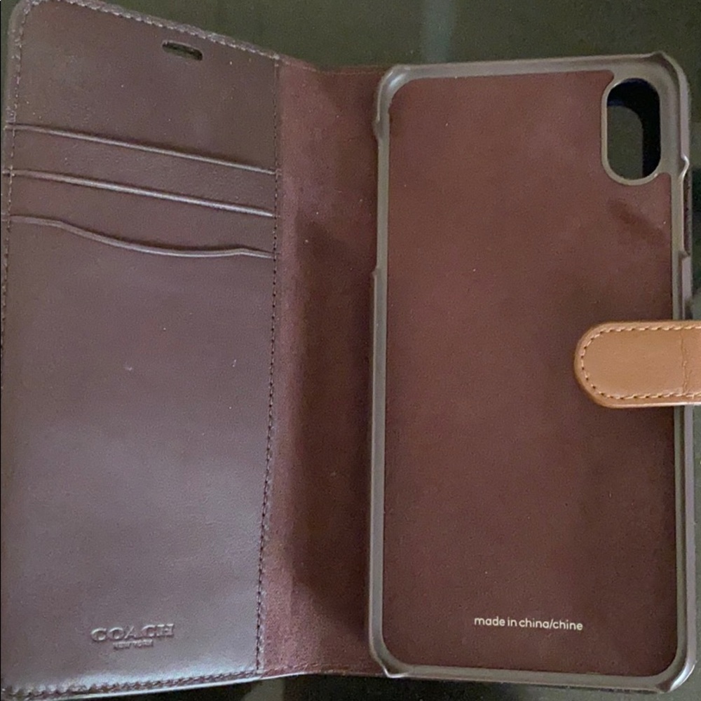 Coach iPhone 10 xs max case